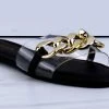 Top Moda Gemma-22 Womens Transparent Strap Open Toe Slides Women's