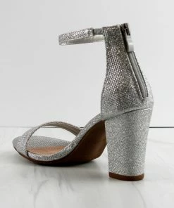 Top Guy Hannah-1 Women's Ankle Chunky Heeled Sandals