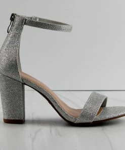 Top Guy Hannah-1 Women's Ankle Chunky Heeled Sandals