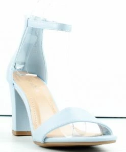 Top Guy Hannah-1 Women's Ankle Chunky Heeled Sandals