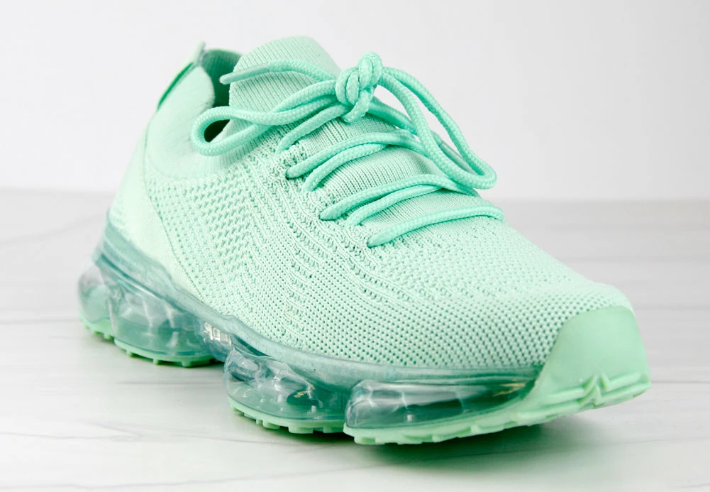 Top Moda Women's Hans 7 Womens Flyknit Lace Up Athletic Sneakers 4 Top Moda Women's Hans 7 Womens Flyknit Lace Up Athletic Sneakers