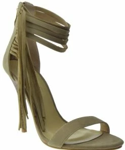 Adriana HILDA 75 Womens Fringe Open Toe High Heel Platform Women's 7 Adriana HILDA 75 Womens Fringe Open Toe High Heel Platform Women's