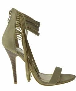 Adriana HILDA 75 Womens Fringe Open Toe High Heel Platform Women's 8 Adriana HILDA 75 Womens Fringe Open Toe High Heel Platform Women's