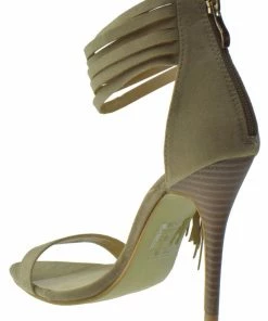 Adriana HILDA 75 Womens Fringe Open Toe High Heel Platform Women's 9 Adriana HILDA 75 Womens Fringe Open Toe High Heel Platform Women's