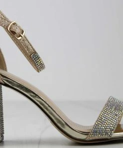 SHOE BARGAIN WAREHOUSE (WWW.SBWSHOES.COM) Hopeful 8 Women's Ultra Rhinestone Bling Chunky Heeled Pumps