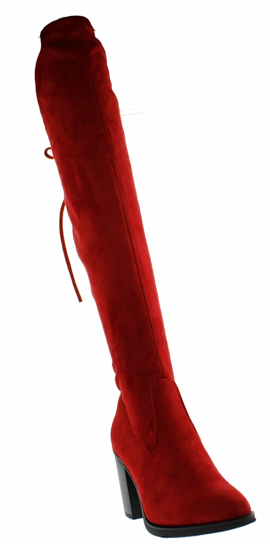 Link Hugo 39 Women's Thigh High Drawstring High Heel Boots 12 Link Hugo 39 Women's Thigh High Drawstring High Heel Boots