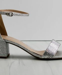 Cityclassified Infuse Womens Low Heeled Ankle Strap Sandals