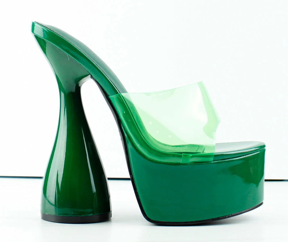 Cape Robin Inji Womens Platform Hour Glass Heel Sandal 2 Cape Robin Inji Womens Platform Hour Glass Heel Sandal