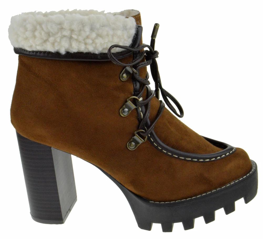 Bamboo Intensity 05 Womens Platform Suede Heeled Ankle Boot Women's 2 Bamboo Intensity 05 Womens Platform Suede Heeled Ankle Boot Women's