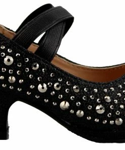 Shoe Dezigns Ivy 20k Girls Rhinestone Embellished Cross Strapped Heels 24 Shoe Dezigns Ivy 20k Girls Rhinestone Embellished Cross Strapped Heels
