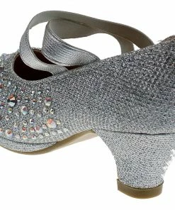 Shoe Dezigns Ivy 20k Girls Rhinestone Embellished Cross Strapped Heels 18 Shoe Dezigns Ivy 20k Girls Rhinestone Embellished Cross Strapped Heels