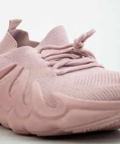 Nature Breeze Jamin 01 Womens Detailed Knitted Lace Up Volcano Sneakers NEW ARRIVALS