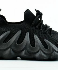 Nature Breeze Jamin 01 Womens Detailed Knitted Lace Up Volcano Sneakers NEW ARRIVALS