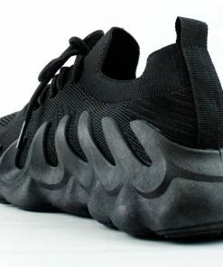 Nature Breeze Jamin 01 Womens Detailed Knitted Lace Up Volcano Sneakers NEW ARRIVALS