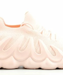 Nature Breeze Jamin 01 Womens Detailed Knitted Lace Up Volcano Sneakers NEW ARRIVALS