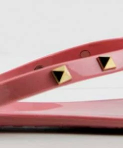 Forever Women's Jelly 12 Womens Stud Embellished Jelly Flip Flops