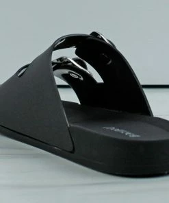 Bamboo Women's Kabo 01 Womens Jelly Double Buckle Padded Sole Slip On Sandals 14 Bamboo Women's Kabo 01 Womens Jelly Double Buckle Padded Sole Slip On Sandals