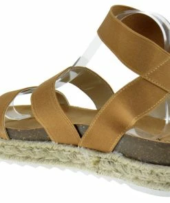 Nature Breeze Kacie 02 Women's Platform Espadrille Stretch Band Sandals 19 Nature Breeze Kacie 02 Women's Platform Espadrille Stretch Band Sandals