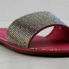 Top Moda Kenya 1 Womens Ultra Bling Flat Slip On Sandals