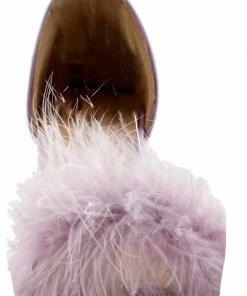 Top Guy Konner 30 Women's Fur Chunky High Heel Strappy Sandals 36 Top Guy Konner 30 Women's Fur Chunky High Heel Strappy Sandals