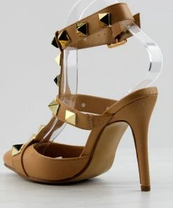 Forever Women's Lilli 49 Womens Pointed Closed Toe Spike Embellished Pumps