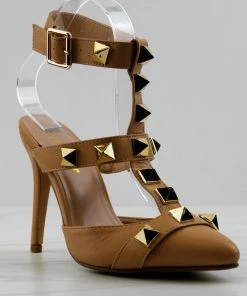 Forever Women's Lilli 49 Womens Pointed Closed Toe Spike Embellished Pumps