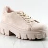 Top Moda LUX-75 Woman's Ankle Ridgeway Sole Sneakers Women's