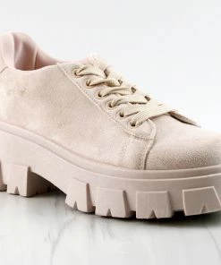 Top Moda LUX-75 Woman's Ankle Ridgeway Sole Sneakers Women's