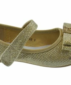 Styluxe Lanny 08 Little Girl's Rhinestone Ballet Ballerina Flats