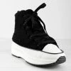 YOKI Lauren 09 Womens High Top Platform Fuzzy Sneakers Women's