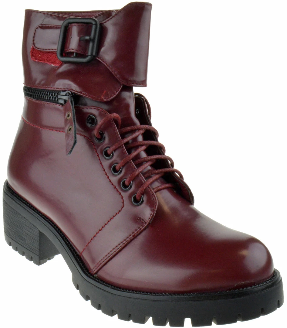 SBW Shoes Law Enforcer 02 Women's Lace Up Combat Boot 1 SBW Shoes Law Enforcer 02 Women's Lace Up Combat Boot