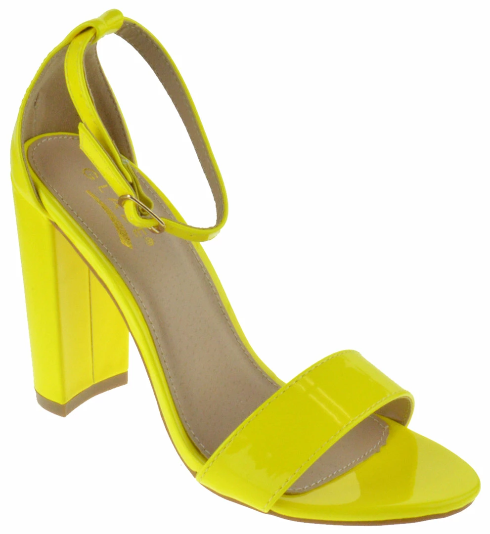 Shoe Dezigns Lily-1 Womens Block Heeled Ankle Strap Sandal LIQUIDATIONS! 7 Shoe Dezigns Lily-1 Womens Block Heeled Ankle Strap Sandal LIQUIDATIONS!