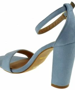 Shoe Dezigns Lily-1 Womens Block Heeled Ankle Strap Sandal LIQUIDATIONS! 14 Shoe Dezigns Lily-1 Womens Block Heeled Ankle Strap Sandal LIQUIDATIONS!