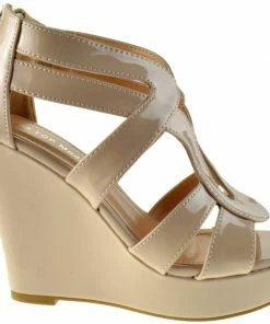 SHOE BARGAIN WAREHOUSE (WWW.SBWSHOES.COM) Lindy 3 Women's Heeled Strappy Wedge Sandals 10 SHOE BARGAIN WAREHOUSE (WWW.SBWSHOES.COM) Lindy 3 Women's Heeled Strappy Wedge Sandals