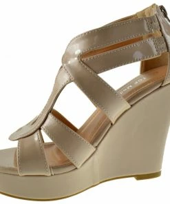 SHOE BARGAIN WAREHOUSE (WWW.SBWSHOES.COM) Lindy 3 Women's Heeled Strappy Wedge Sandals 9 SHOE BARGAIN WAREHOUSE (WWW.SBWSHOES.COM) Lindy 3 Women's Heeled Strappy Wedge Sandals