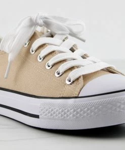 Top Moda Lizzo 1 Womens Platform Lace Up Canvase Sneakers Women's 45 Top Moda Lizzo 1 Womens Platform Lace Up Canvase Sneakers Women's