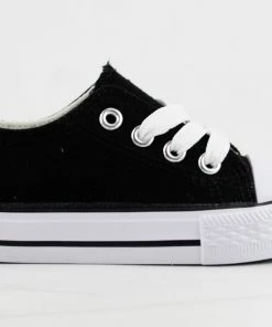 Lucky Top Lizzo 1K Little Girls Platform Lace Up Canvas Sneakers Girl's