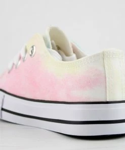 Lucky Top Lizzo 1K Little Girls Platform Lace Up Canvas Sneakers Girl's