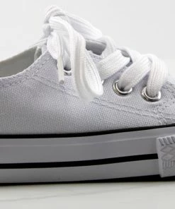 Lucky Top Lizzo 1K Little Girls Platform Lace Up Canvas Sneakers Girl's