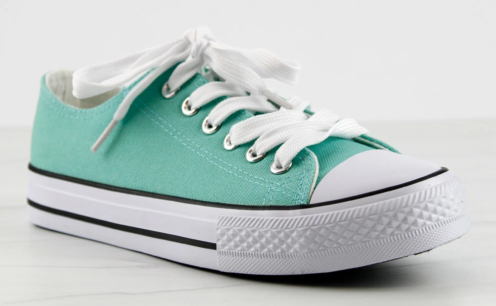 Top Moda Lizzo 1 Womens Platform Lace Up Canvase Sneakers Women's 10 Top Moda Lizzo 1 Womens Platform Lace Up Canvase Sneakers Women's