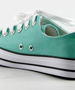 Top Moda Lizzo 1 Womens Platform Lace Up Canvase Sneakers Women's 50 Top Moda Lizzo 1 Womens Platform Lace Up Canvase Sneakers Women's