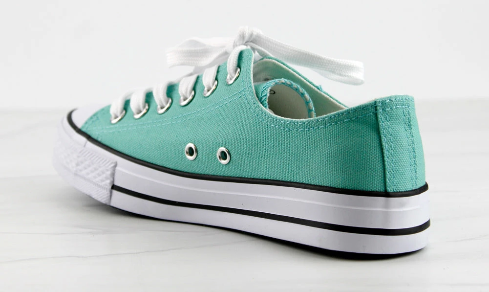 Top Moda Lizzo 1 Womens Platform Lace Up Canvase Sneakers Women's 12 Top Moda Lizzo 1 Womens Platform Lace Up Canvase Sneakers Women's