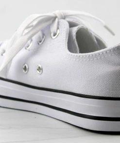 Top Moda Lizzo 1 Womens Platform Lace Up Canvase Sneakers Women's 62 Top Moda Lizzo 1 Womens Platform Lace Up Canvase Sneakers Women's