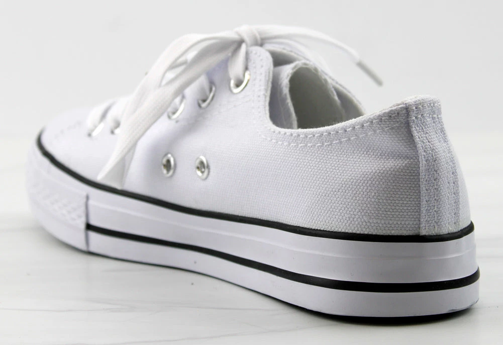 Top Moda Lizzo 1 Womens Platform Lace Up Canvase Sneakers Women's 24 Top Moda Lizzo 1 Womens Platform Lace Up Canvase Sneakers Women's