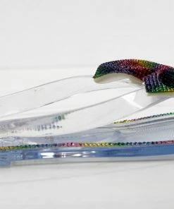 Forever Lucid 13 Womens Rhinestone Embellished Bow Jelly Flip Flops Women's