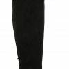 Top Moda Women's Lucy-22 Womens Low Heeled Tie Up Thigh High Boots