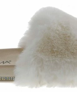 Anna Furry Women's Ultra Soft Fluffy Slides