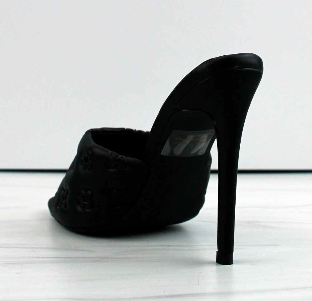 Cape Robin Mackley Women's Backless Designer Open Toe Heels 3 Cape Robin Mackley Women's Backless Designer Open Toe Heels