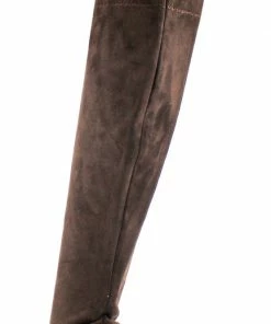 Forever Match-L8 Women's Thigh High Heeled Platform Boots