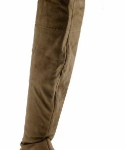 Forever Match-L8 Women's Thigh High Heeled Platform Boots